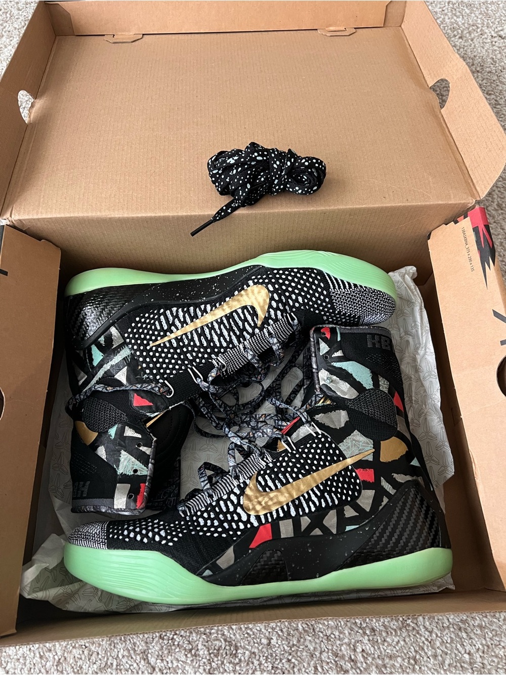 NWT Kobe 9 elite Nola gumbo